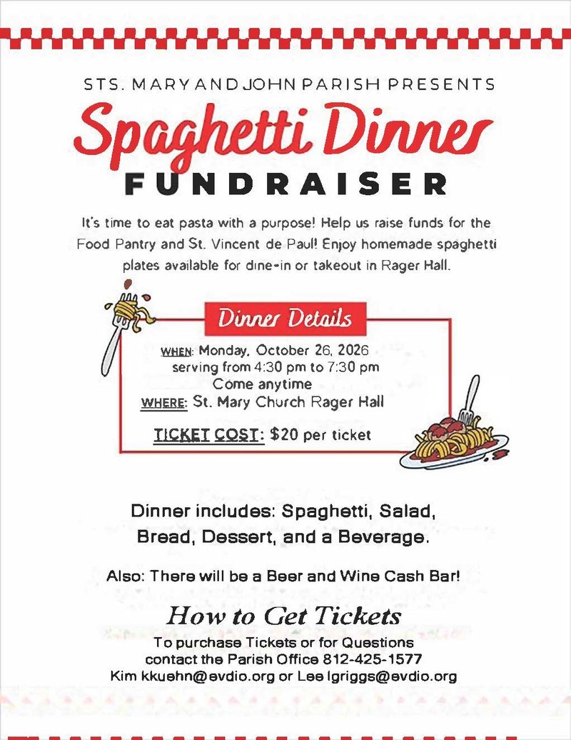 Spaghetti Dinner Fundraiser